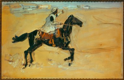 Arab on Horseback by Max Slevogt